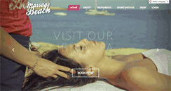 Desktop Screenshot of massagebeach.com